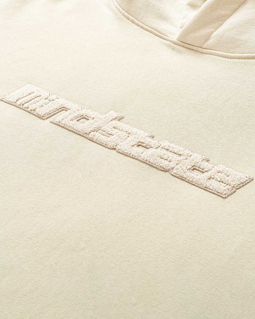 Beige frotte hoodie - MINDSTATE