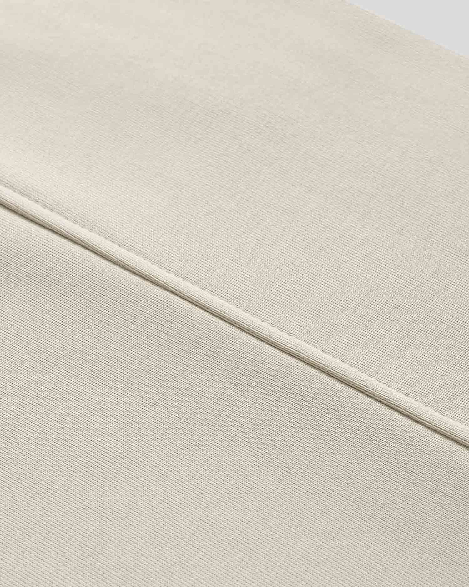 Wide-fit sweatpants (beige)