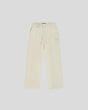 Wide-fit sweatpants (beige)
