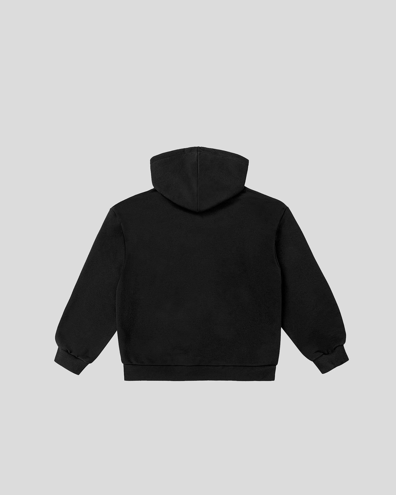 Frotte circle logo hoodie