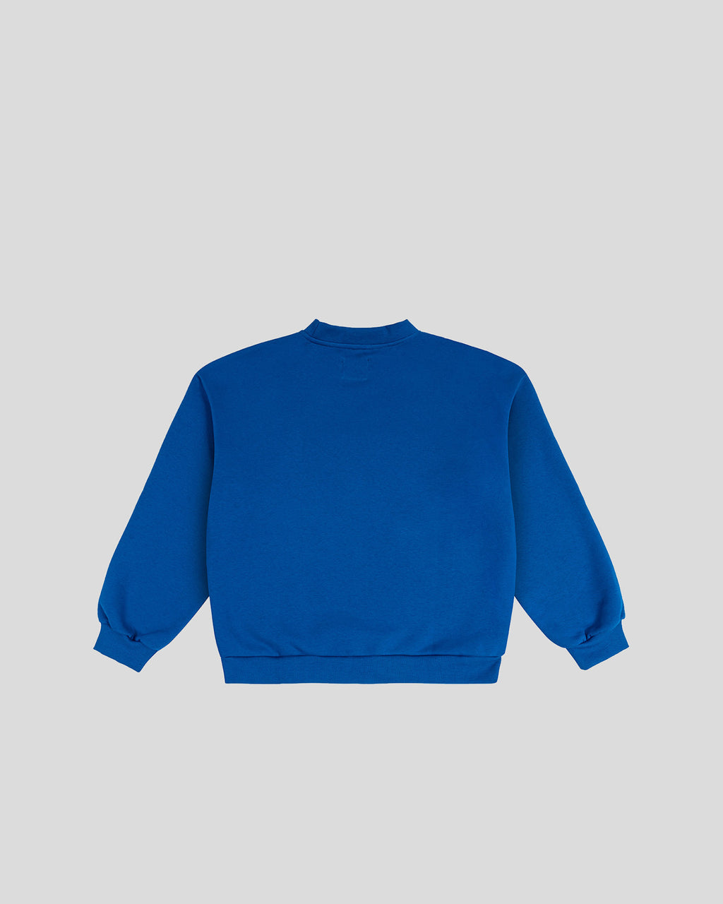 Dark blue frotte crewneck