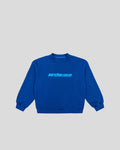 Dark blue frotte crewneck