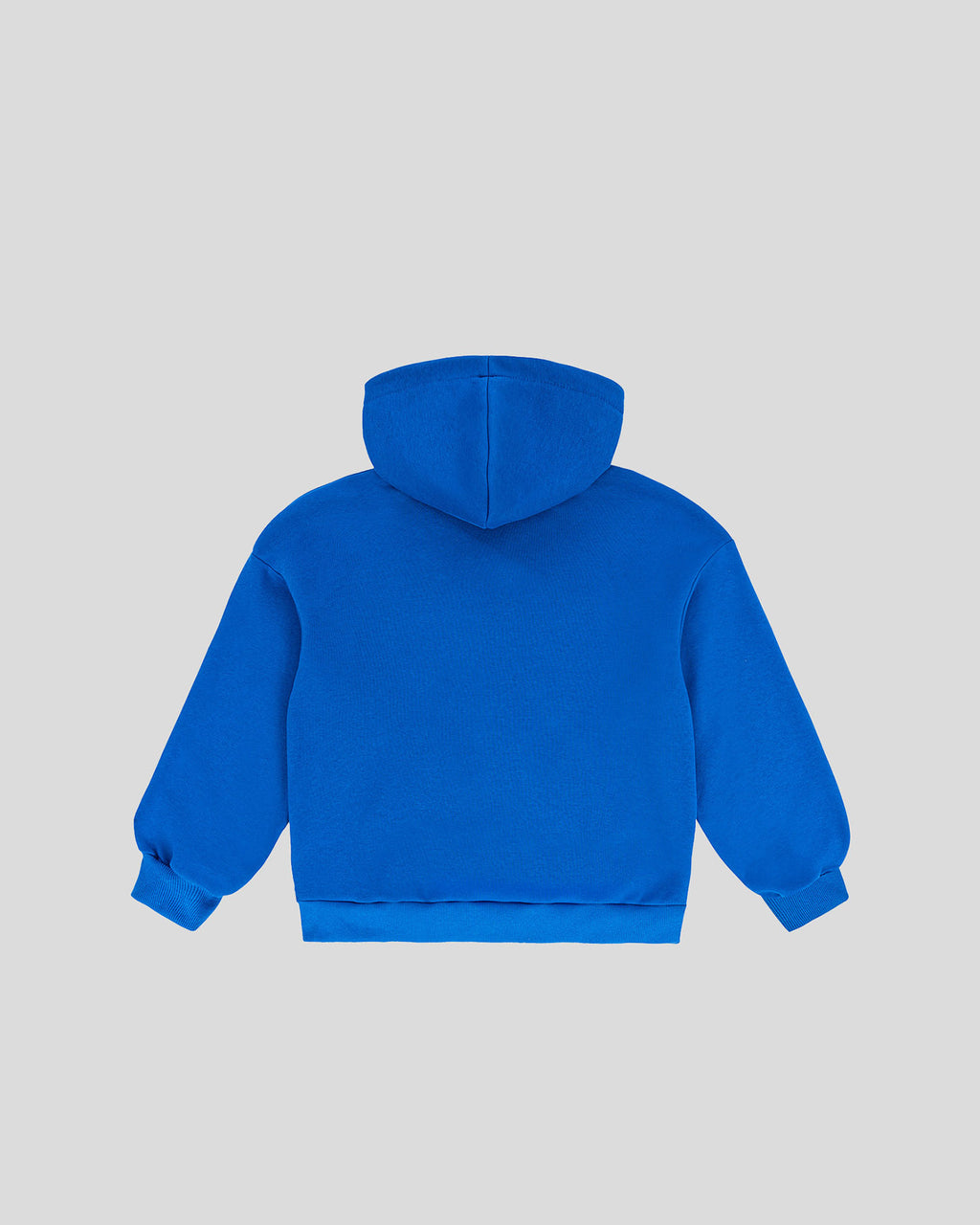 Dark blue frotte hoodie