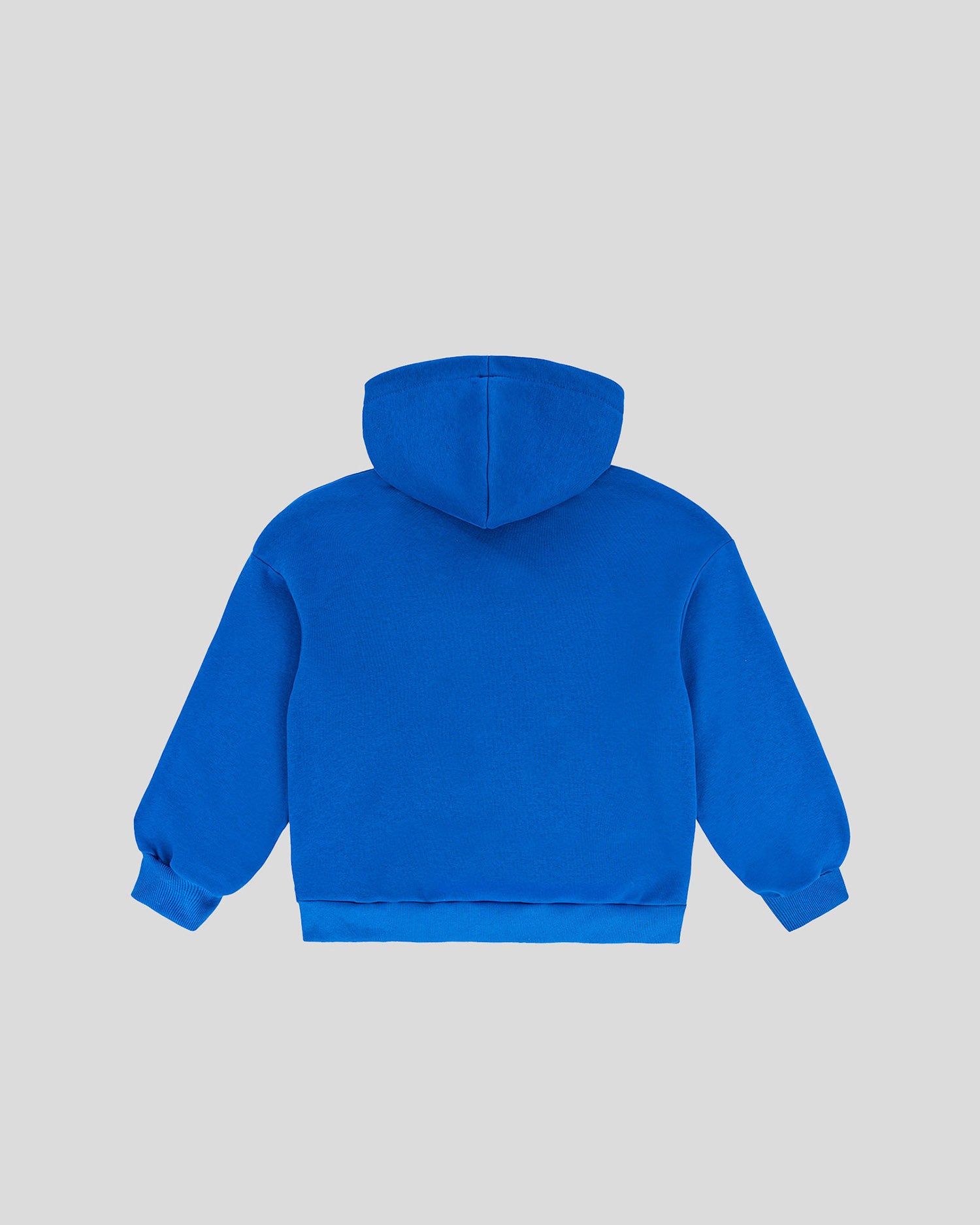 Dark blue frotte hoodie