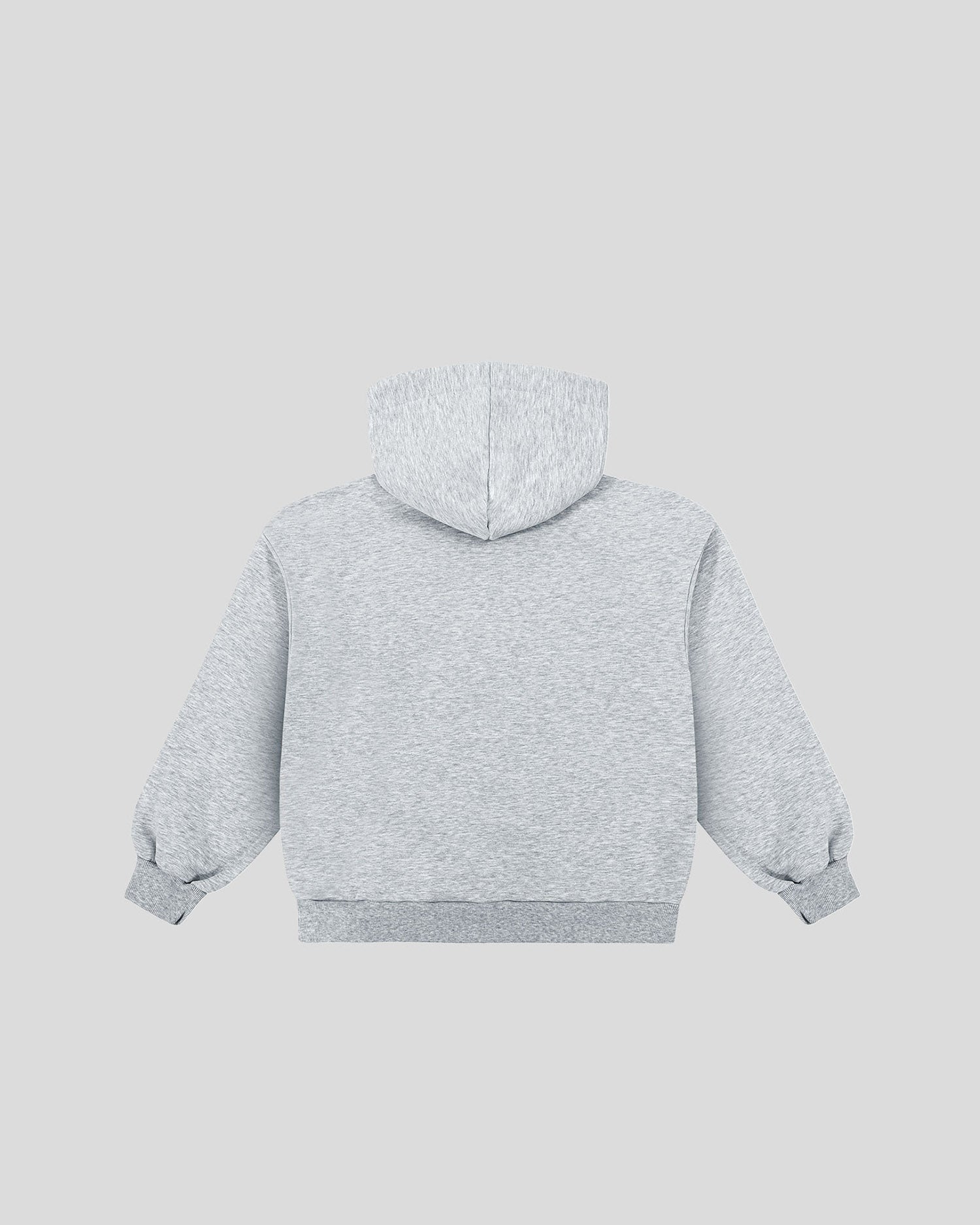 Gray frotte hoodie