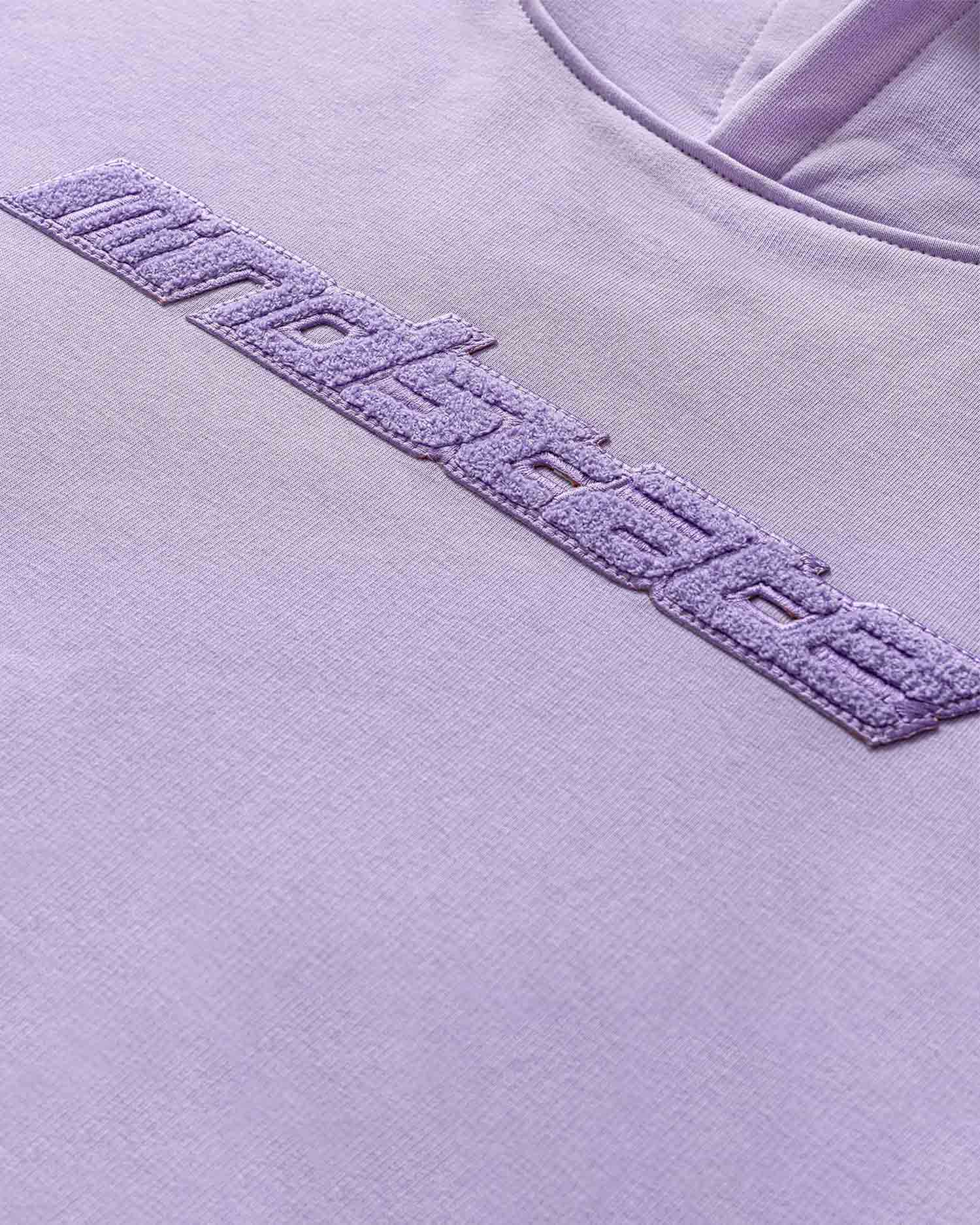 Lilac frotte hoodie