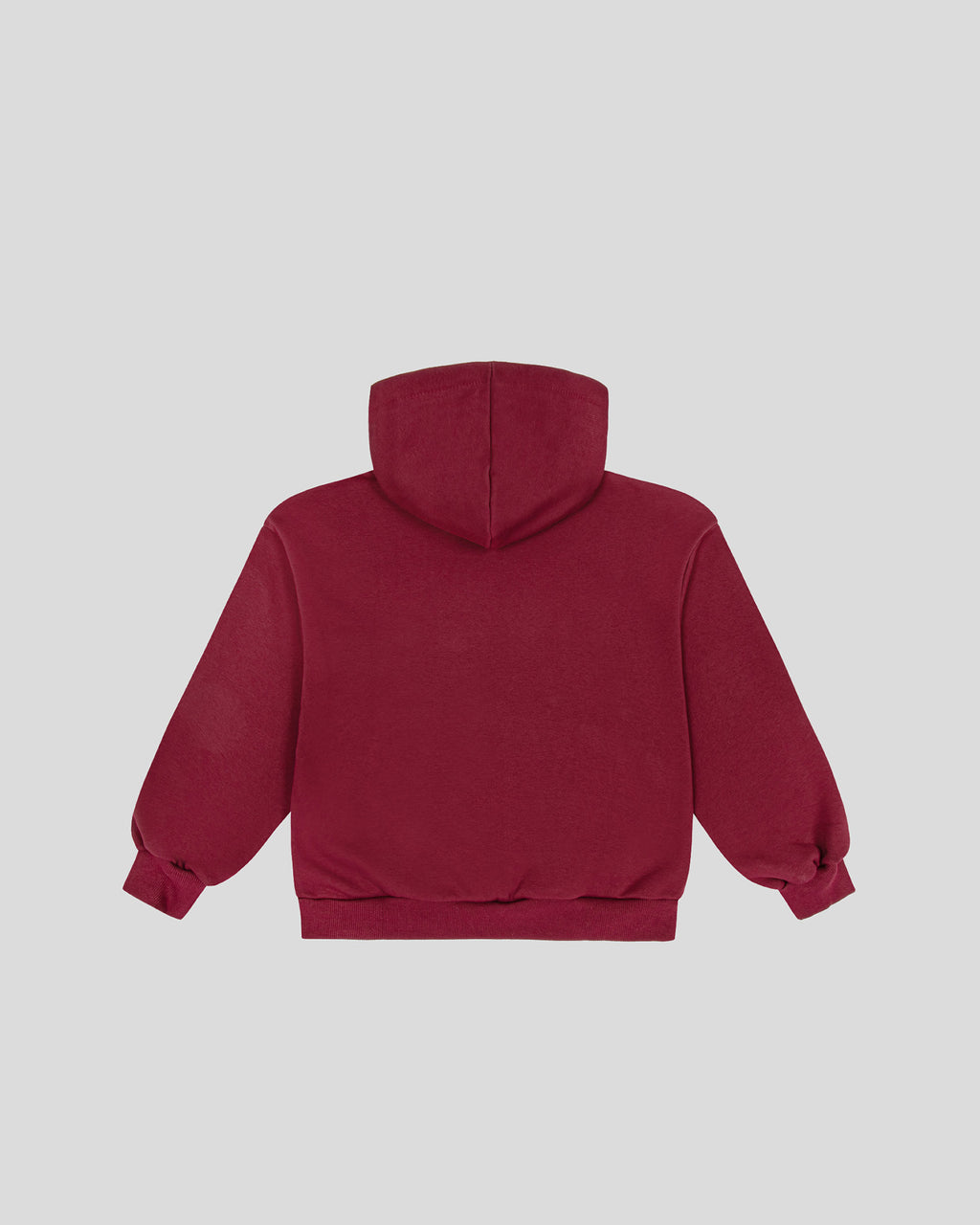 Maroon frotte hoodie
