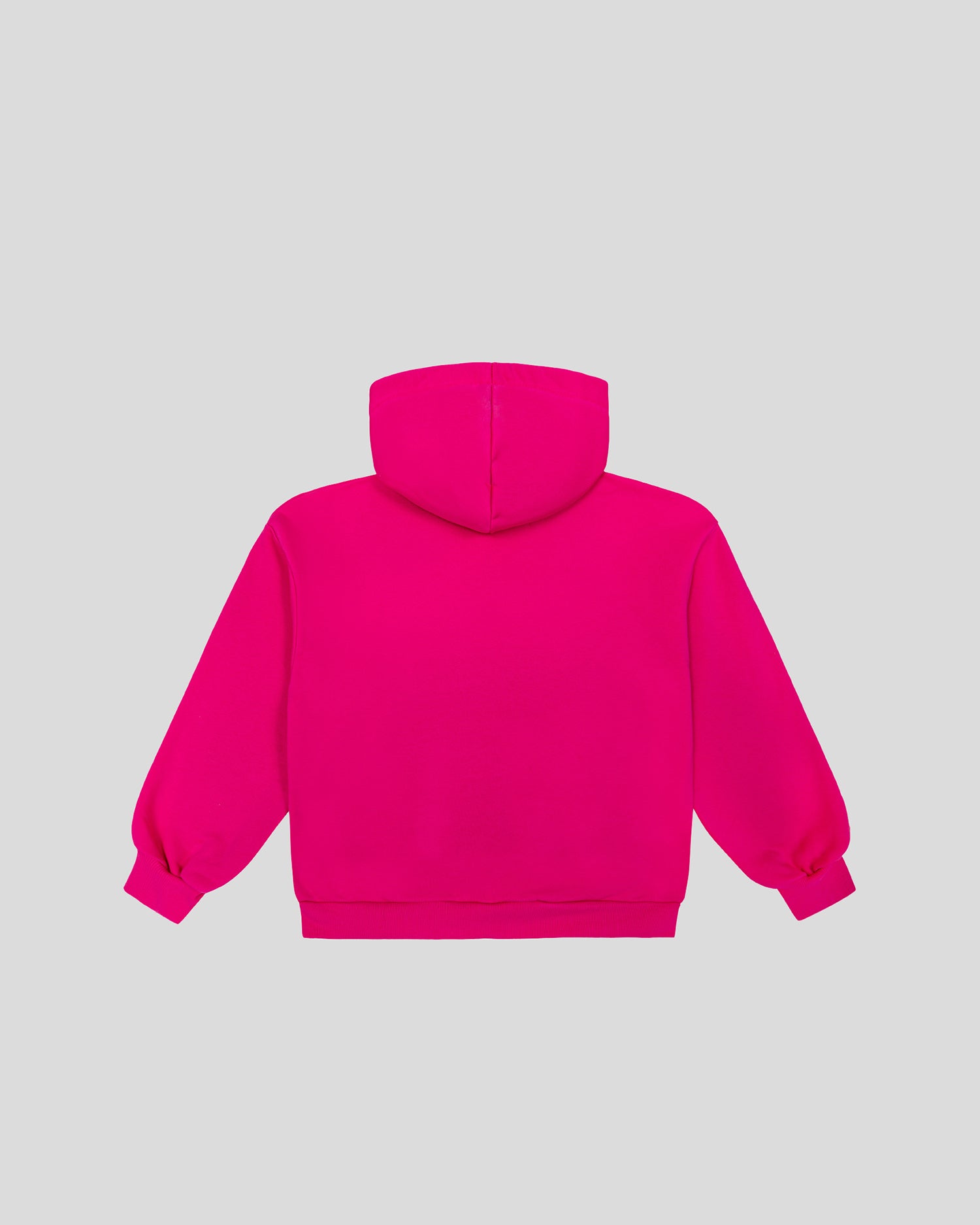 Pink frotte hoodie