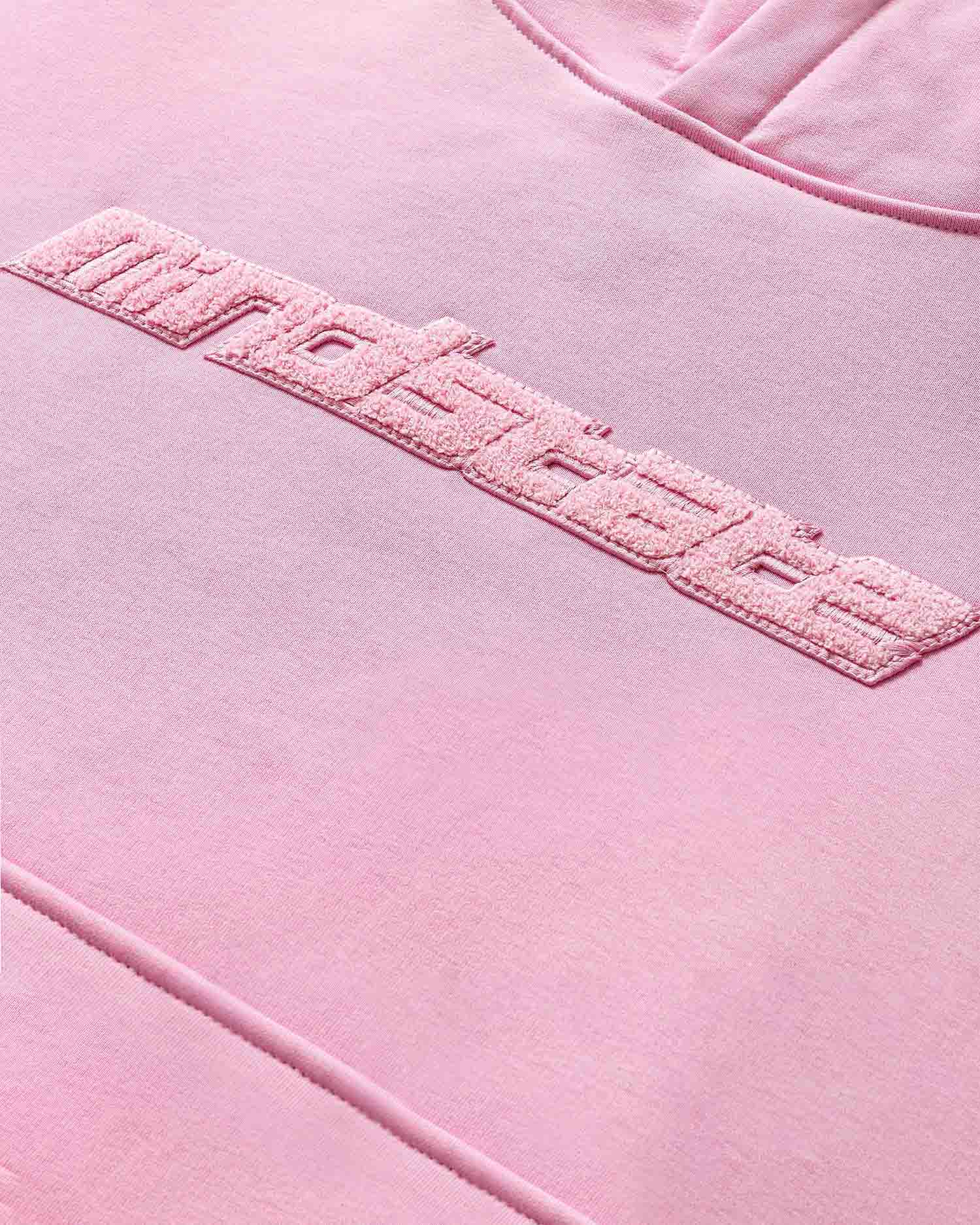 Rose frotte hoodie