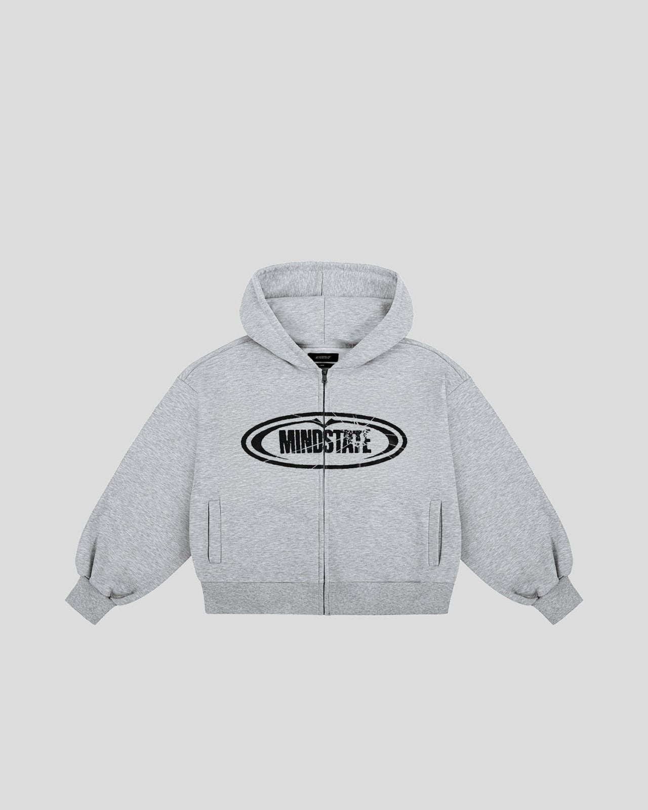 Shattered zip hoodie - MINDSTATE
