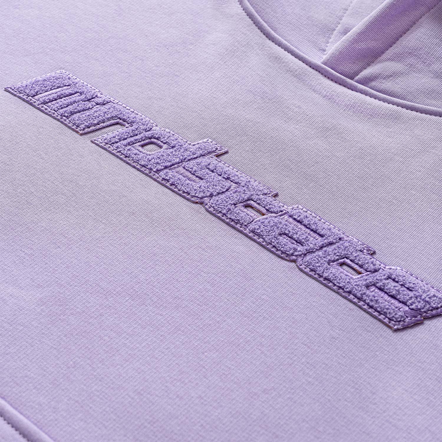 Lilac frotte hoodie