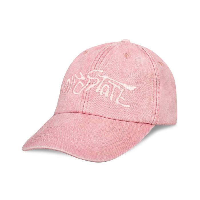 Old school cap (pink) back