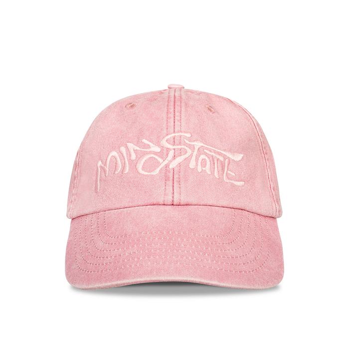 Old school cap (pink) front