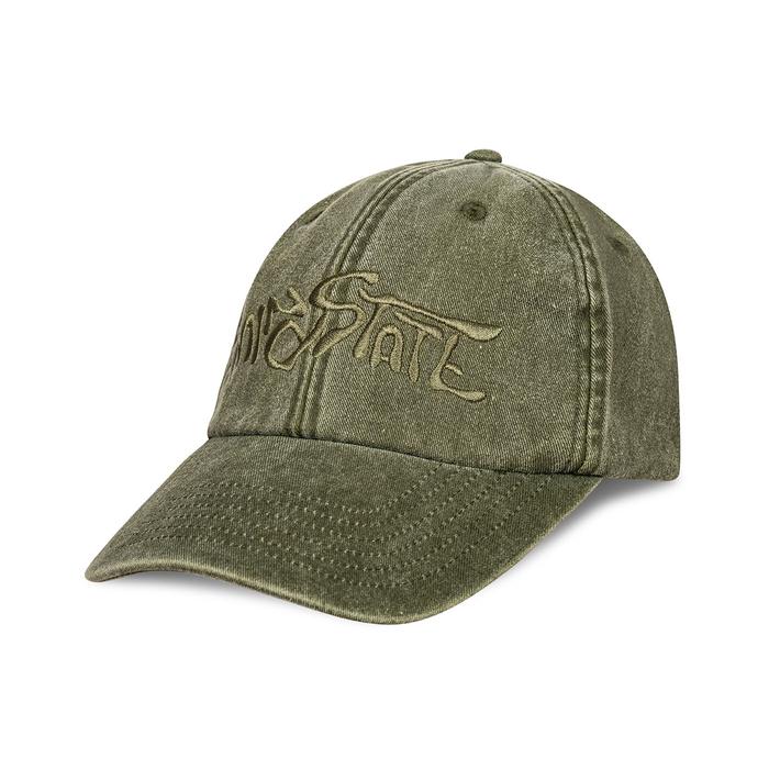 Old school cap (olive) back