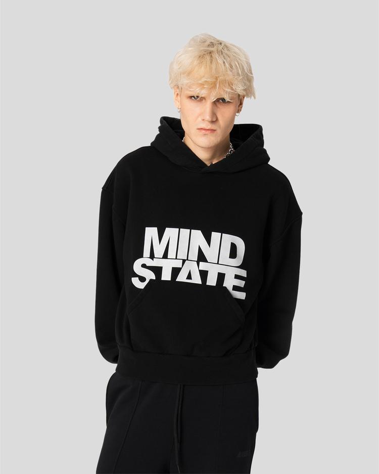 Big logo hoodie back
