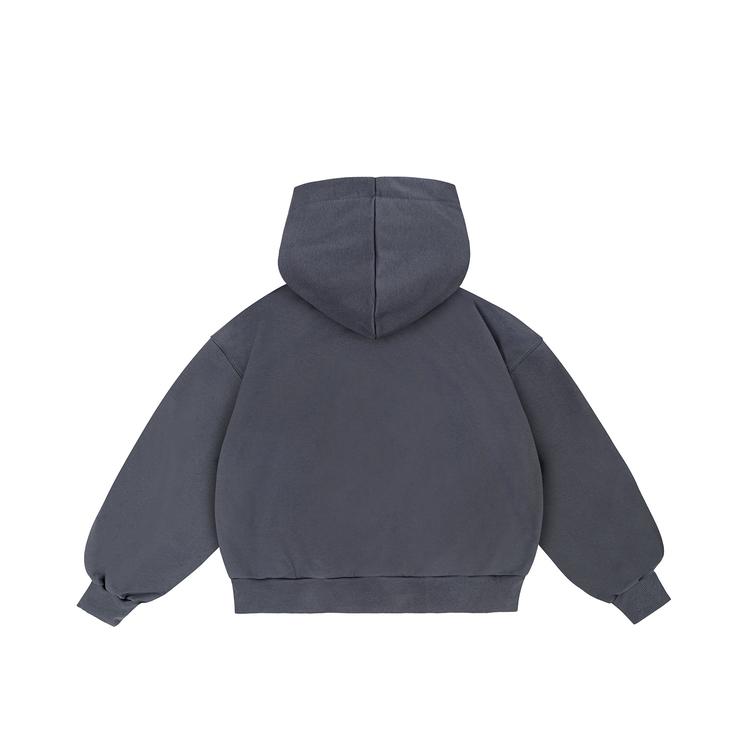 Basic hoodie (graphite) back