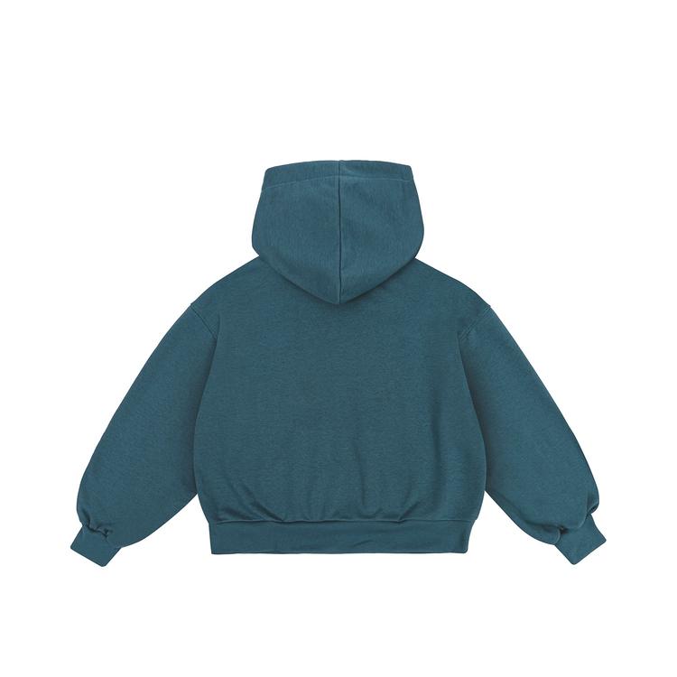 Basic hoodie (denim blue) back