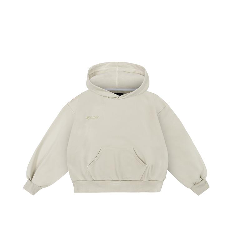 Basic hoodie (beige) front