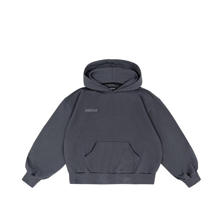 Basic hoodie (graphite) front