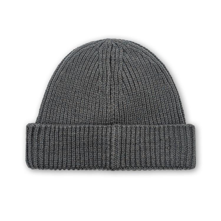 Graphite gray beanie back