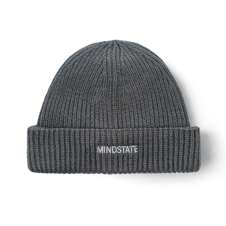 Graphite beanie front