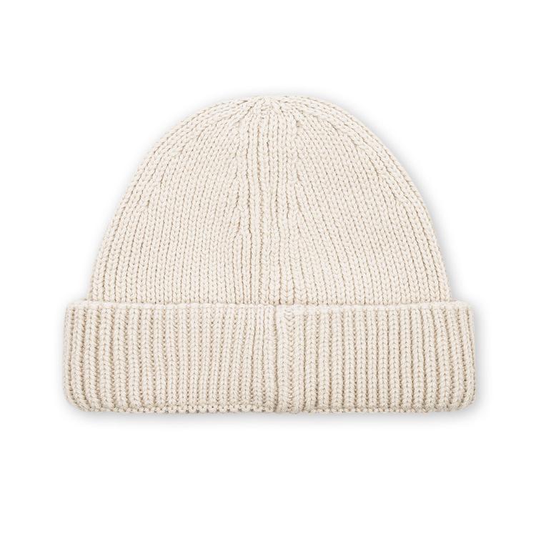 Beige beanie back