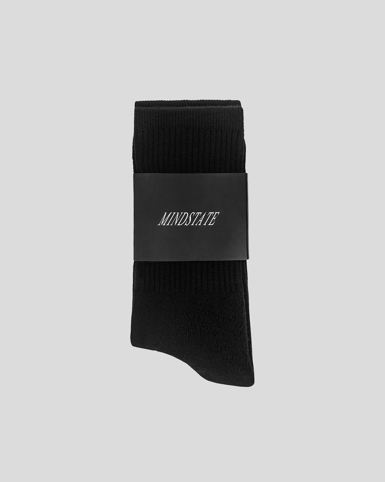 Big logo socks back