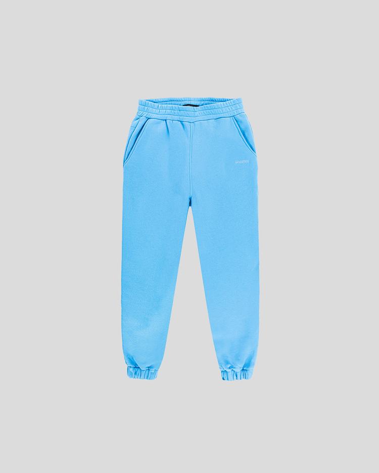 Blue sweatpants front