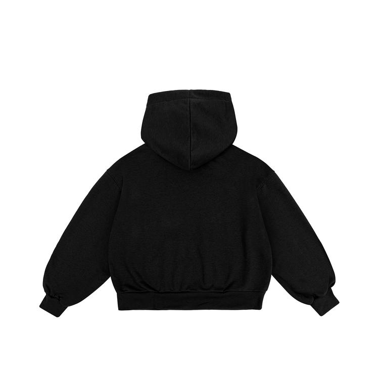 Basic hoodie (black) back