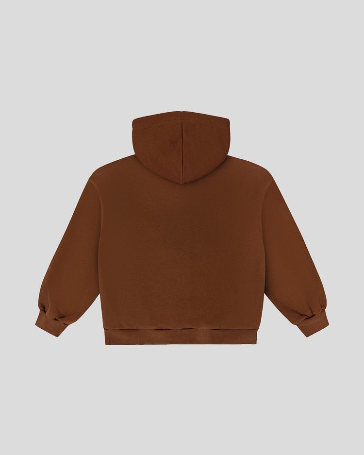 Carmel frotte hoodie back