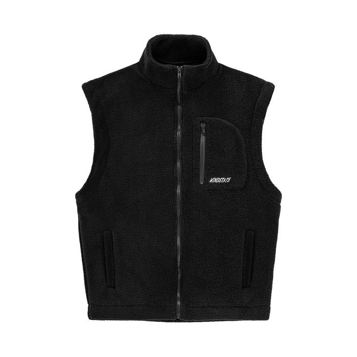 Fleece vest front