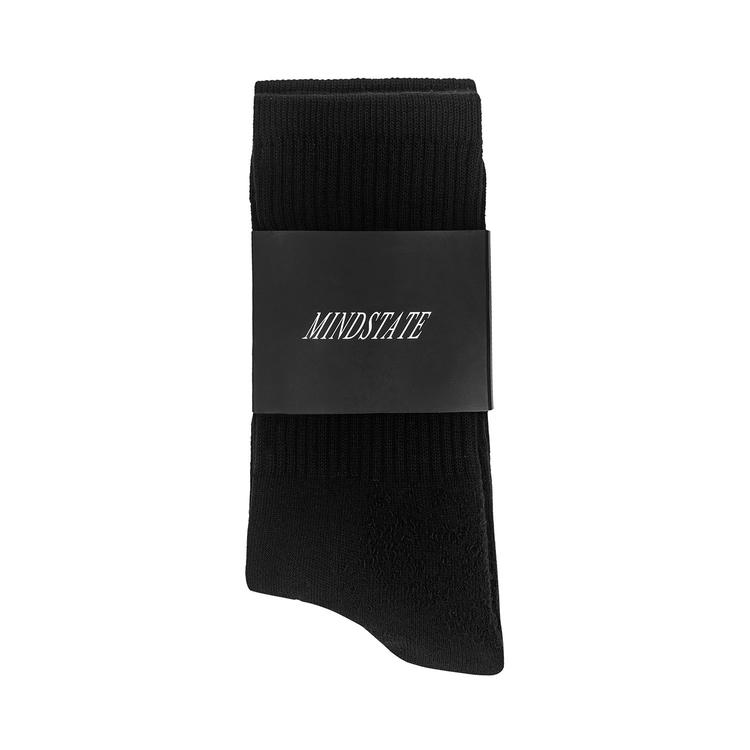 Small logo socks back