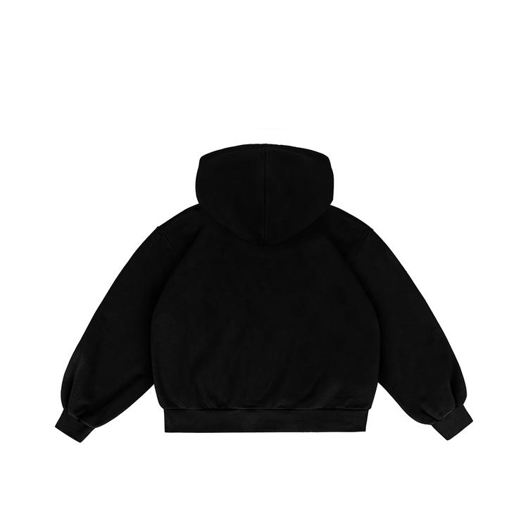 Big logo hoodie back