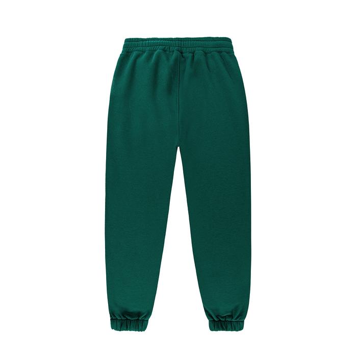 Green sweatpants back