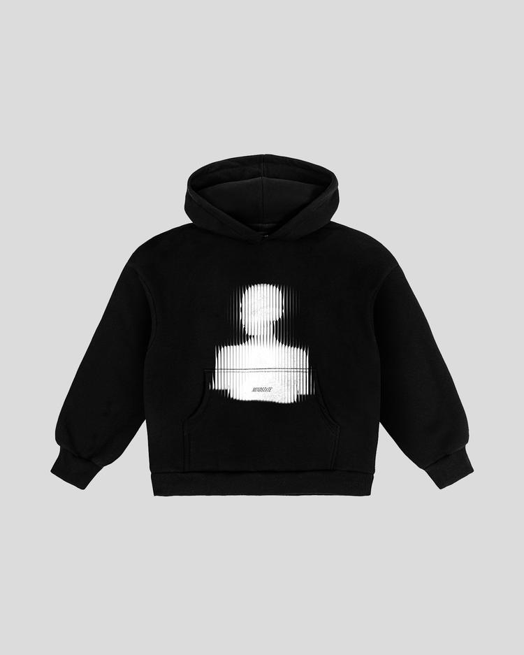 Distortion hoodie front