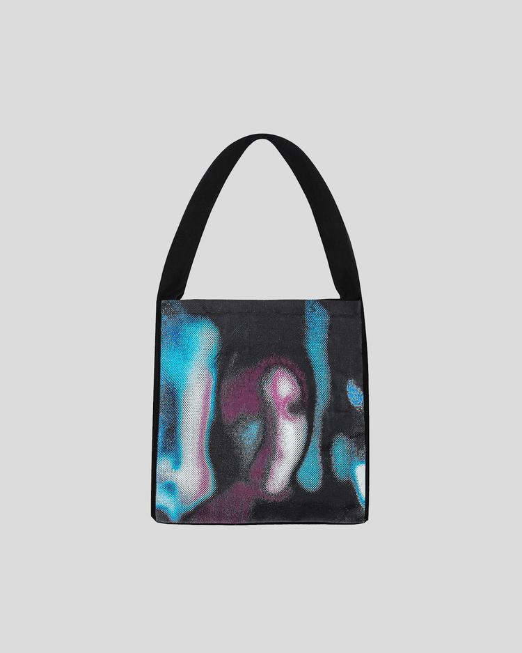 Faces tote bag front