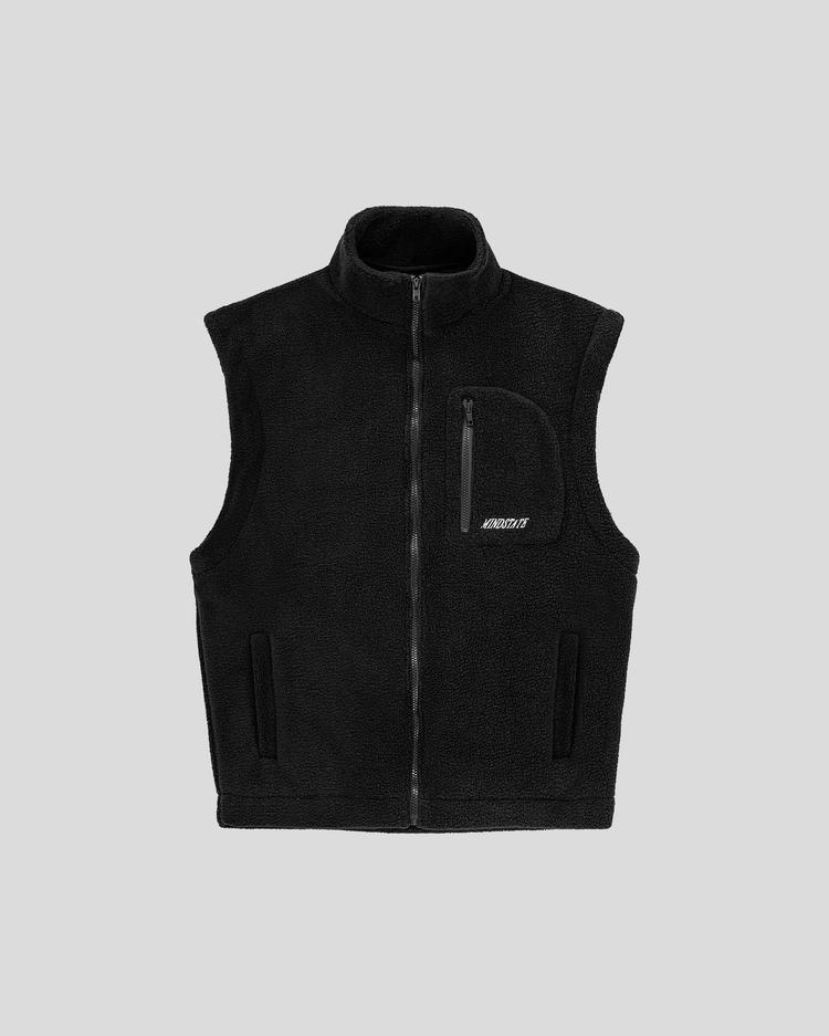 Fleece vest front