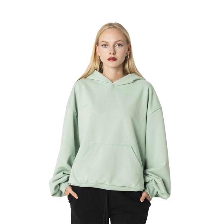 Basic hoodie (matcha) back