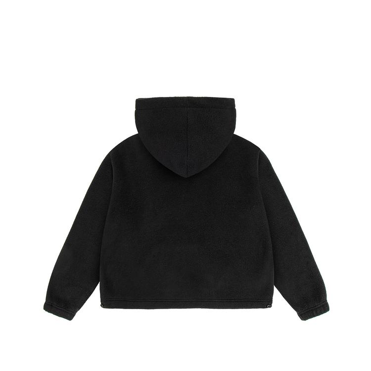 Fleece hoodie back