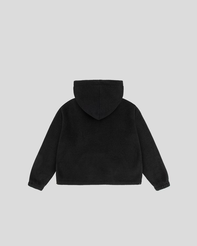 Fleece hoodie back