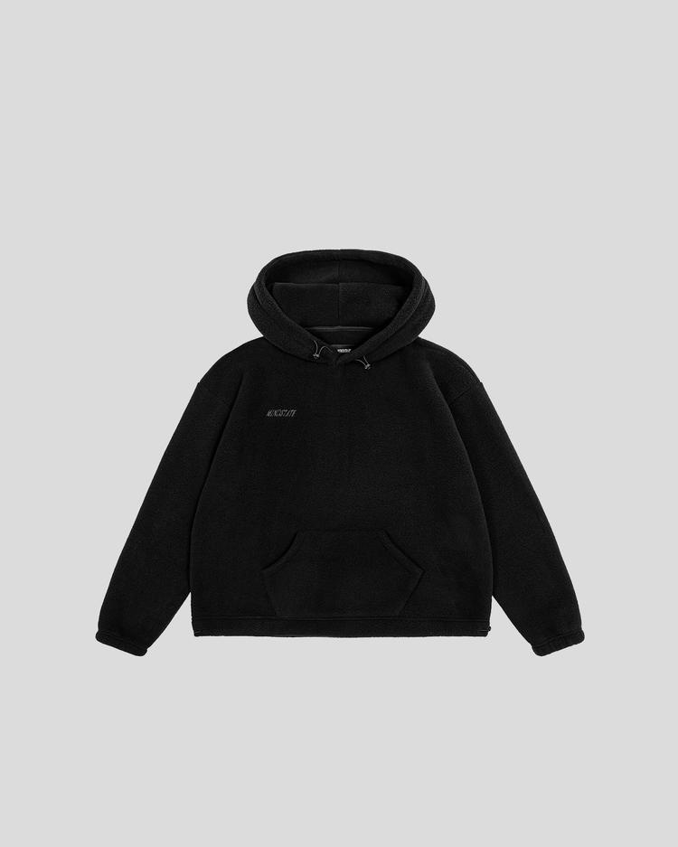Fleece hoodie front