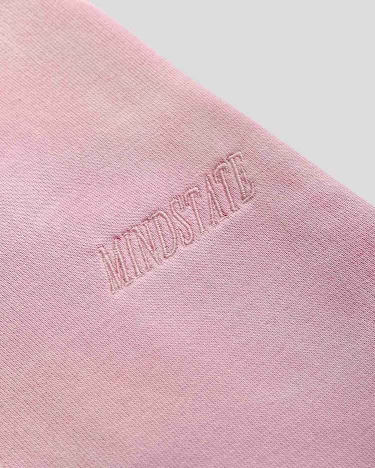 Wide-fit sweatpants (rose) back