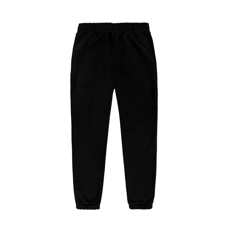 Black sweatpants back