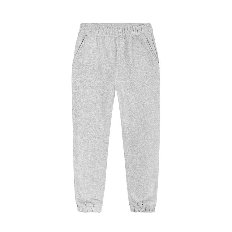 Gray sweatpants front