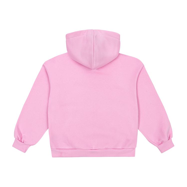 Rose frotte hoodie back