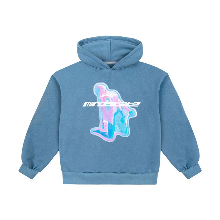 Blue universe hoodie front